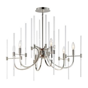 Maxim Lighting Divine 6 - Light Chandelier in  Polished Nickel - 1 of 3