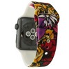 Olivia Pratt Fun Colorful Prints Silicone Apple Watch Bands - 4 of 4