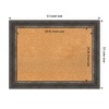 Amanti Art Bark Rustic Framed Corkboard, Natural Cork - 4 of 4