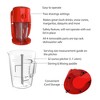 Classic Cuisine Slushy Frozen Drink Maker, Red - image 3 of 4