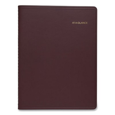 Weekly Appointment Book, 11 x 8.25, Winestone Cover, 13-Month: Jan 2025 to Jan 2026