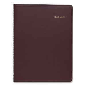 Weekly Appointment Book, 11 x 8.25, Winestone Cover, 13-Month: Jan 2025 to Jan 2026 - 1 of 4