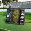 KWPZQEB Golf Storage Garage Organizer, Wooden Golf Clubs Storage Rack with Open Shelves, Extra Golf Club Stand/Holder for Car Garage, Office - 2 of 4