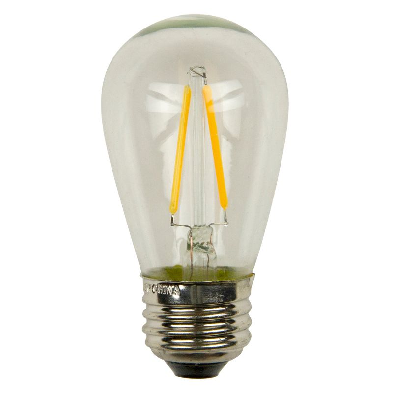 Northlight Pack of 25 Warm White Vintage Edison Style LED E26 Light Bulb, 2 of 3