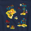 Boys' - Spongebob Squarepants - Spongebob: The Search For Squarepants Pirate Map Short Sleeve Graphic T-Shirt - 2 of 4
