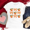 The Juniper Shop Coquette Oranges Chart Youth Short Sleeve Tee - L - White - 4 of 4