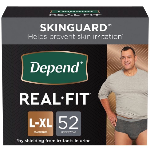 Depend Women's Fresh Protection Incontinence Underwear Maximum Blush XL -  26 ct pkg