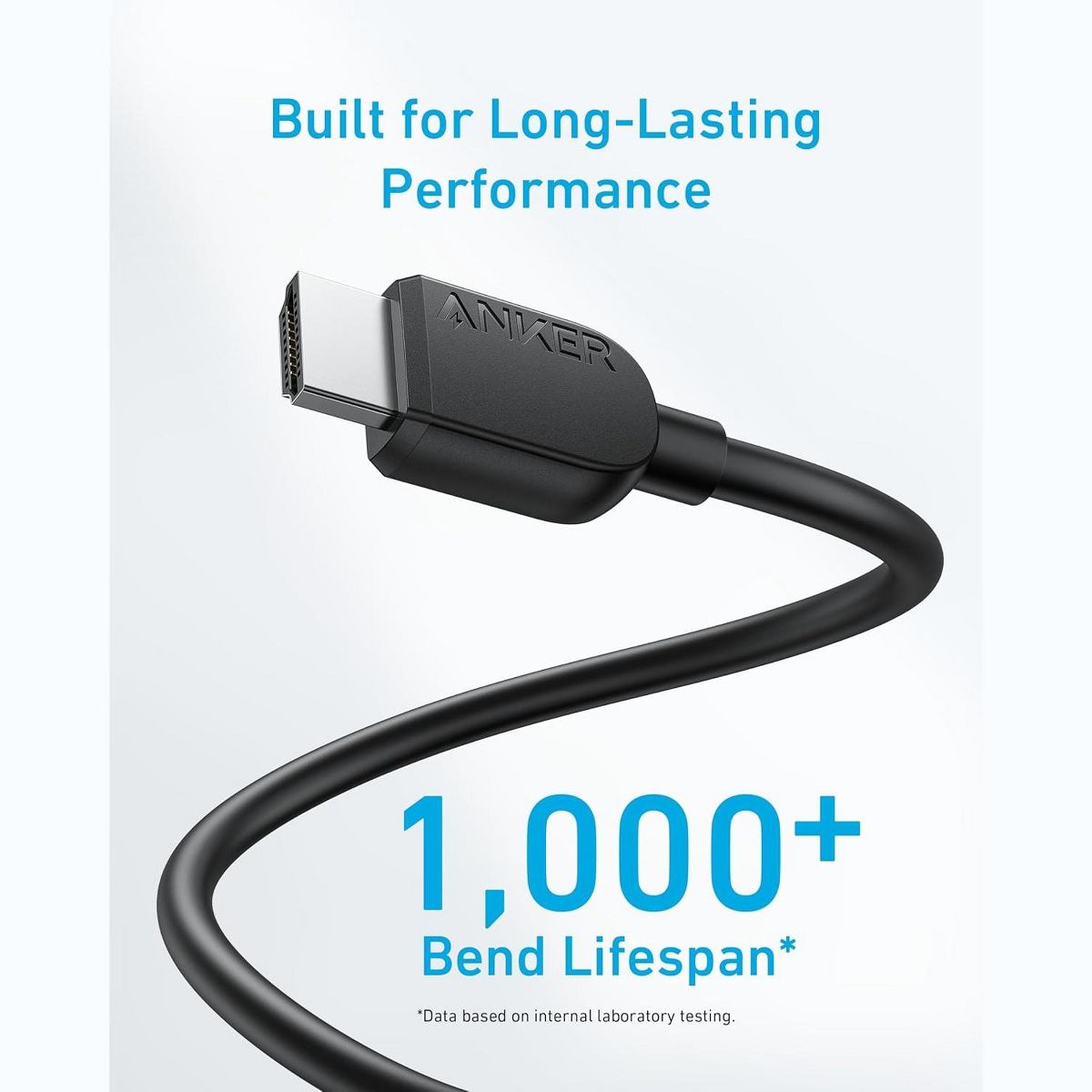 Anker HDMI Cable, Ultra HD HDMI to HDMI Cable with 8K@60Hz and 4K@120Hz - thumbnail 4