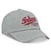NCAA Indiana Hoosiers Nico Cotton Hat: Adjustable Solid Gray Cap - 3 of 4