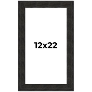 PosterPalooza | Contemporary Black Picture Frame - UV Acrylic, Foam Board Backing, Hanging Hardware - 1 of 4