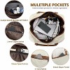 Weekender Bags for Women Large Overnight Bag Weekend Travel Duffel Bag Carry on Shoulder with Shoe Compartment - 4 of 4