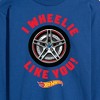 Men's - Hot Wheels - Valentine's I Wheelie Like You Long Sleeve Graphic T-Shirt - 2 of 4