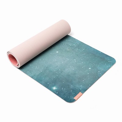 Blogilates Vegan Suede Yoga Mat with Design - (6mm)