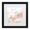 Trademark Fine Art Sheila Golden Dragonfly Garden Serenade Matted Framed Art - 2 of 4
