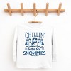 SmileyWorld Chillin' With My Snowmies - Youth Long Sleeve Graphic T-Shirt and Toddler Long Sleeve Graphic Tee - 2 of 3