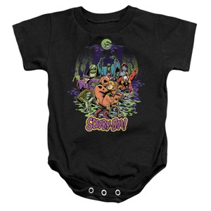 Baby Scooby-Doo And Shaggy Chased By Monsters Infant Bodysuit - 1 of 3