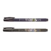 2pk Tombow Fudenosuke Calligraphy Fine Point Brush Pens - Black - image 3 of 4