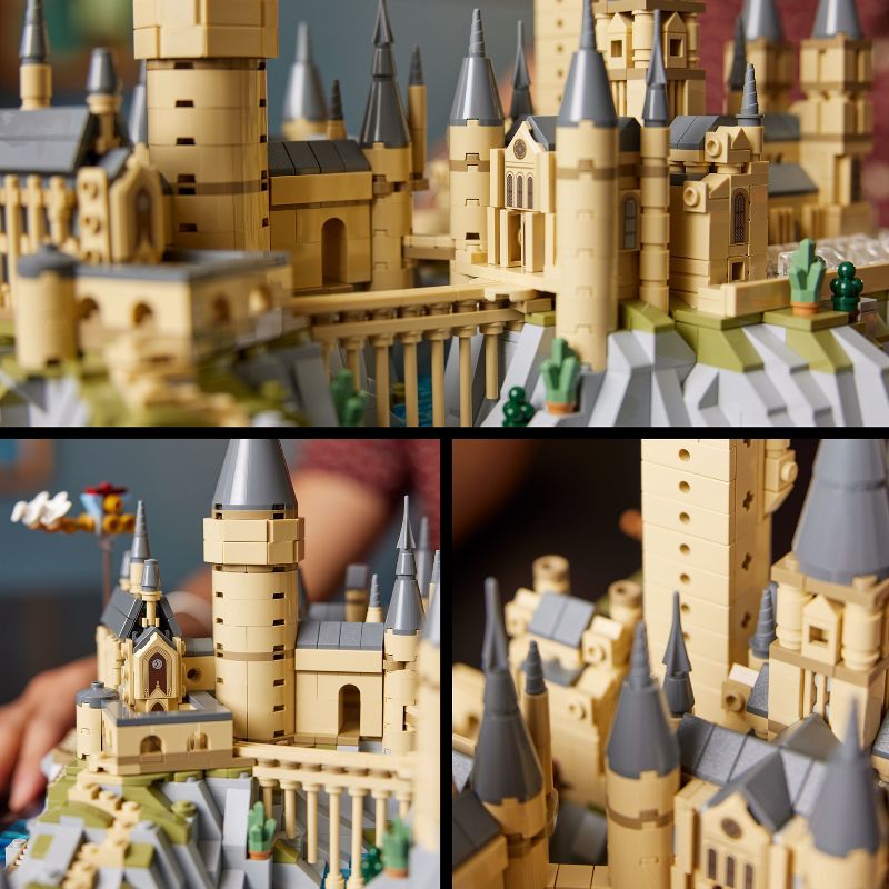 LEGO Harry Potter Hogwarts Castle and Grounds Wizarding Building Set 76419, 4 of 10