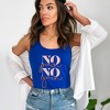 Simply Sage Market Women's No Pain No Gain Racerback Tank - 2 of 4