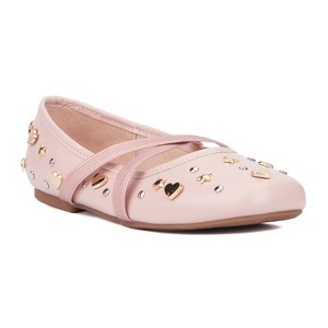 Olivia Miller Girl's Atomic Vibe Ballet Flats - 1 of 4