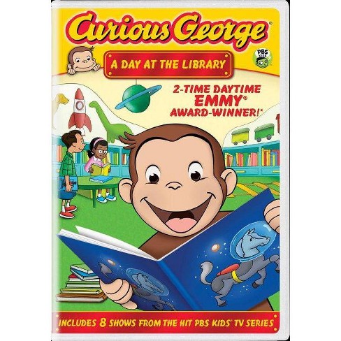 Curious George: A Day At The Library (dvd) : Target