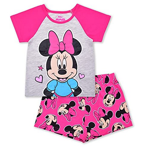 Disney Girl's Minnie Mouse Activewear Bundle, Graphic Printed T