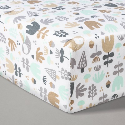 cloud island fitted crib sheet