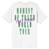 Whitney Houston Moment Of Truth World Tour Crew Neck Short Sleeve Men's White T-shirt - 3 of 4