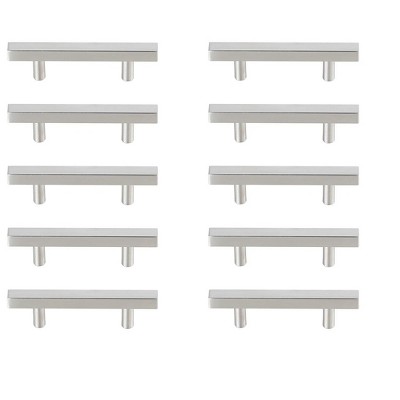 Elegant Lighting Dior 3" Center to Center Brushed Nickel Bar Pull Multipack (set of 10)