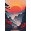 Trends International Andreas Magnusson - Sunset In The Mountains Unframed Wall Poster Prints - 4 of 4