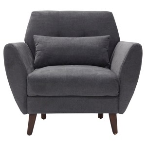 Artesia Arm Chair - Slate Gray - Serta, Grey