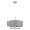Livex Lighting Kalmar 4 - Light Chandelier in  Brushed Nickel - 2 of 4