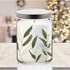 Courtside Market Botanical Whispers Candle Collection ~ Pumpkin Spice 26oz Soy Candle Apothecary Jar with Decorative Tin Lid - 3 of 3