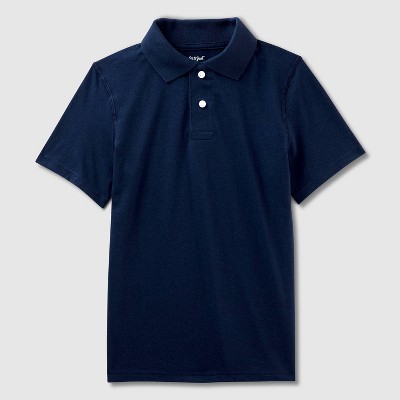 Boys' Adaptive Short Sleeve Uniform Polo Shirt - Cat & Jack™