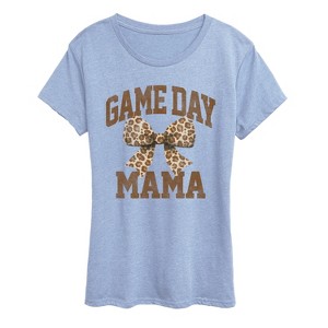 Women's - Instant Message - Game Day Mama Tonal Washed Short Sleeve Graphic T-Shirt - 1 of 4