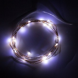 Perfect Holiday 20 LED Mini String Light - Batteries Included - 1 of 1