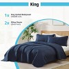 HLC.ME Lorenzo - 3 Piece Quilt Set, Lightweight Bedspread Coverlet Set - 3 of 4