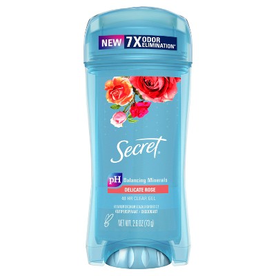 Secret Fresh Clear Gel Antiperspirant and Deodorant for Women - Delicate Rose - 2.6oz_1