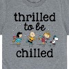 Boys' - Peanuts - Snoopy and Friends Thrilled To Be Chilled Short Sleeve Graphic T-Shirt - 2 of 4