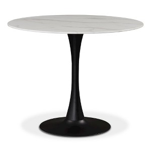 Meridian Furniture,Holly Matte Black Dining Table - 1 of 4