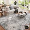 LOVEVOOK Area Rugs for Living Room Bedroom, Non-Slip Fluffy Soft Shag Rug, Carpet for Home Dorm Decor, Comes with 4 Carpet Anti Slip Stickers - 3 of 4
