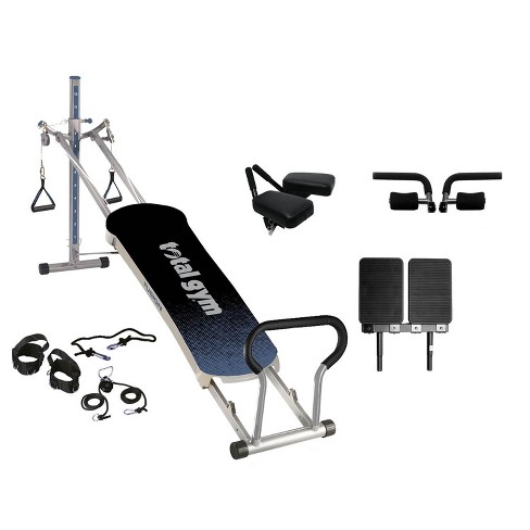 Total Gym Fitness Fusion Full Body Workout Home Fitness Exercise Machine Grey