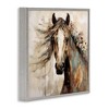 Stupell Industries Brown Horse with Florals, 12" x 12" - 3 of 4