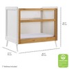 BreathableBaby Breathable Mesh 2-in-1 Mini Crib, Beech & White, Greenguard Gold Certified - 3 of 4