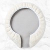 TOWN & COUNTRY EVERYDAY Ultra Plush Solid Tufted Toilet Lid Cover, Machine Washable, White, 18.5"x19.6" - 4 of 4