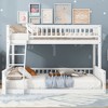 Twin XL Over Queen Bunk Bed with Ladder and Guardrails - 4 of 4