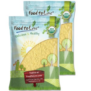 Organic Millet Flour - Non-GMO, Kosher, Raw, Vegan, Stone Ground, Unbleached, Unbromated - 1 of 4