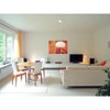 Elegant Lighting Nora Collection Pendant D11.5in H9in Lt:1 frosted white and natural wood finish - 2 of 4