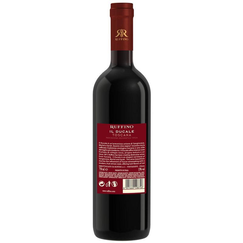 Ruffino Il Ducale Toscana IGT Rosso Red Blend Italian Red Wine - 750ml Bottle, 3 of 5