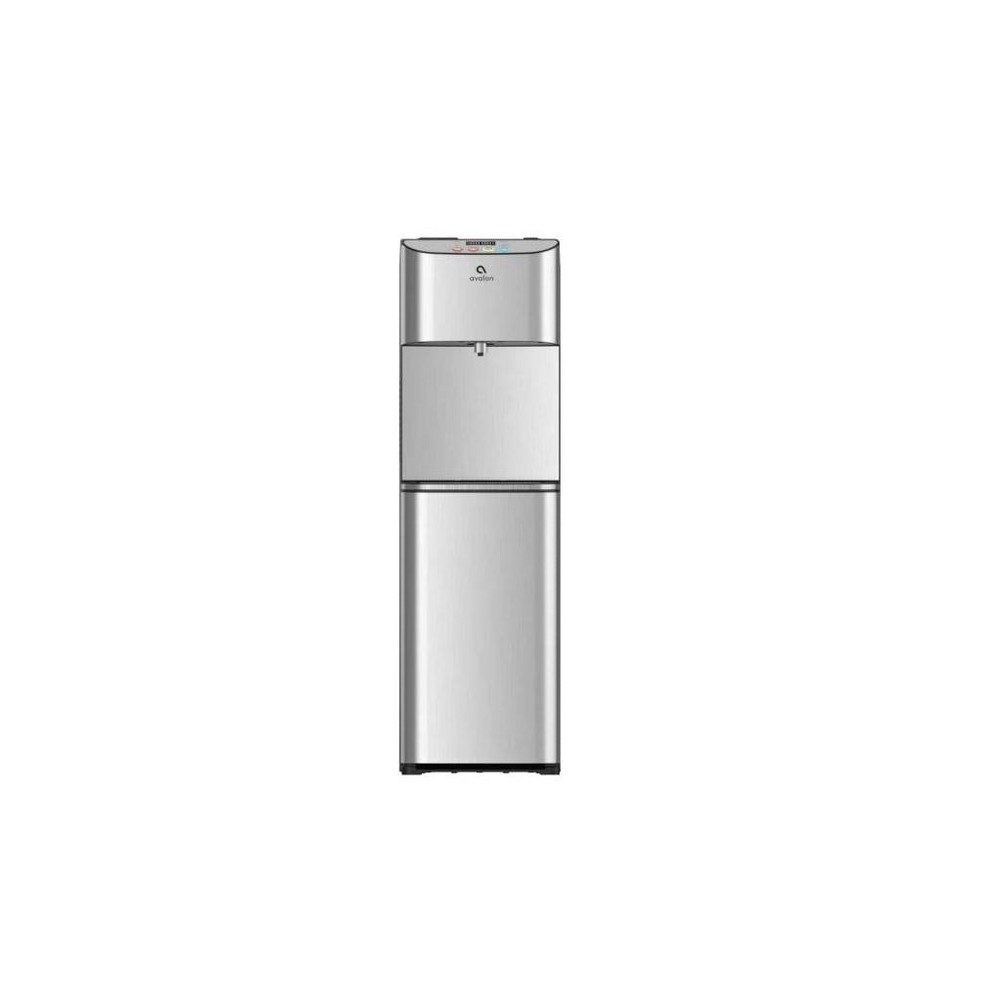Avalon Electric Bottleless Water Cooler and Dispenser - Black: Freestanding, Hot & Cold, 5.2L Capacity, Stainless Steel